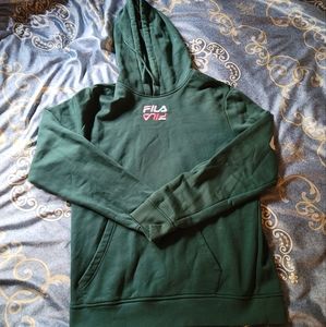 FILA Forest Green Hoodie